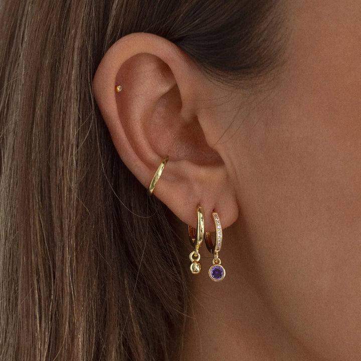 Kailo - Ball Hoop Earrings