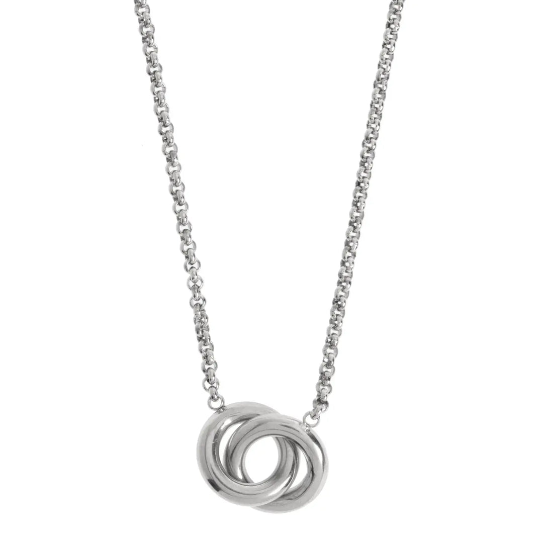 Nico - Infinity Rings Necklace Stainless Steel