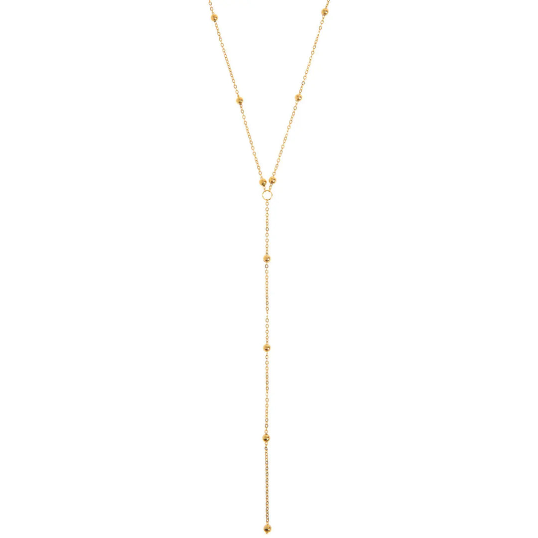 Heather - Bohemic Lariat Necklace Stainless Steel