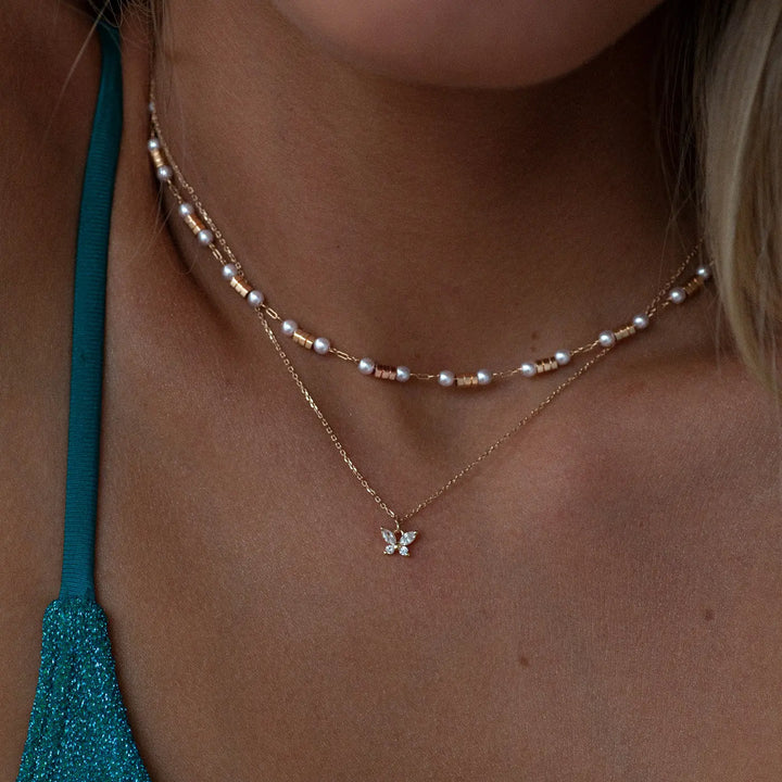 Leah Butterfly Crystal Set