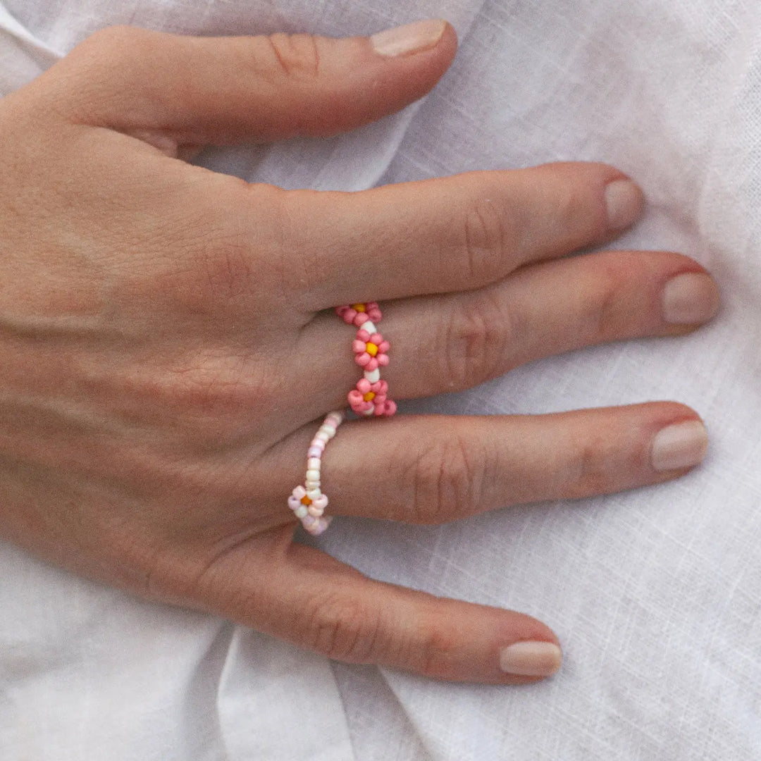 Elsa - Flower Bead Ring Timi of Sweden