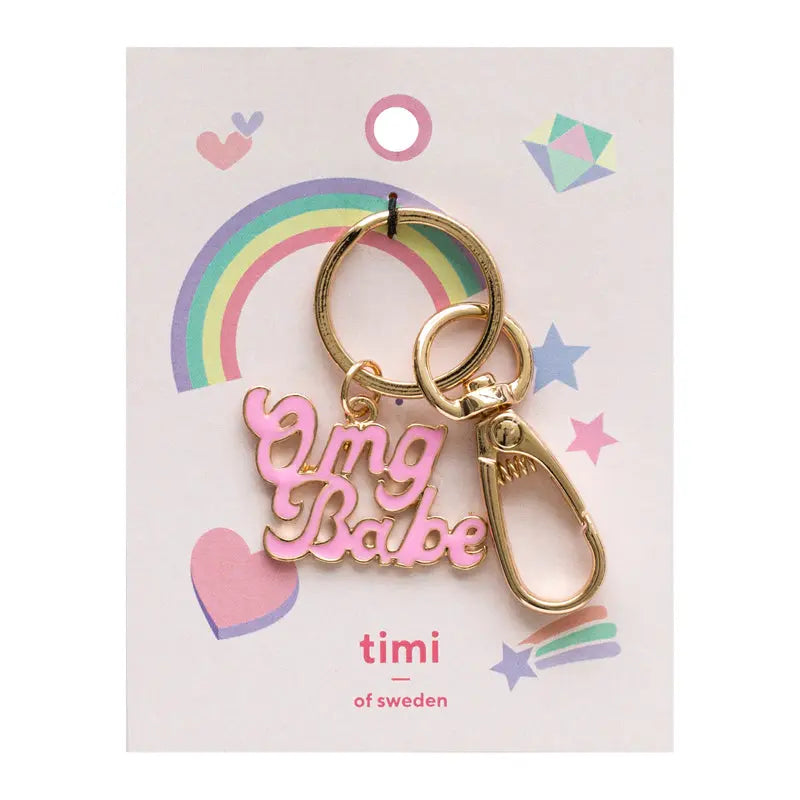 OMG Babe Keychain