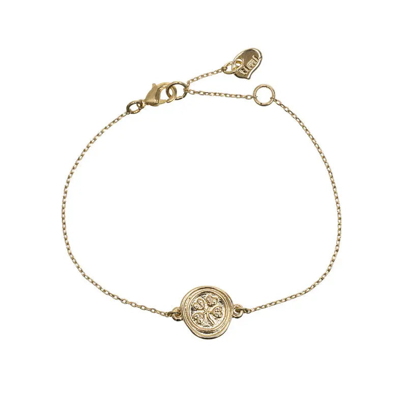 Bracelet Clover Plate Gold