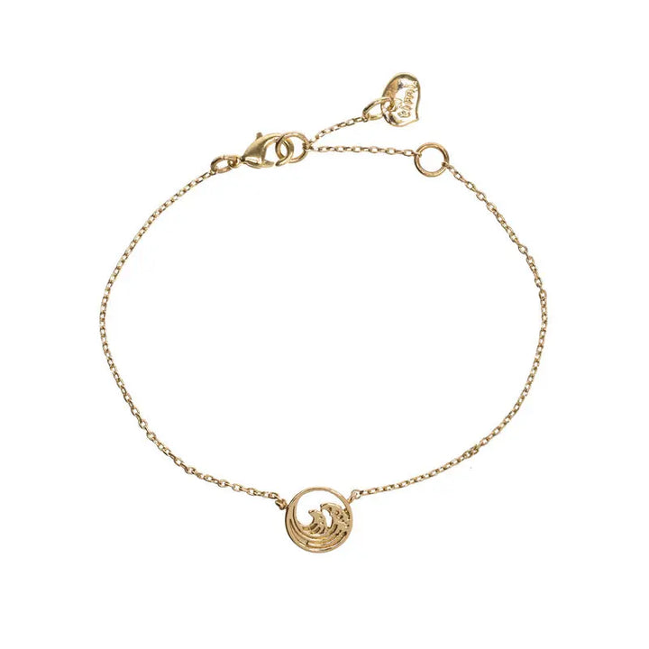 Bracelet Waves Gold