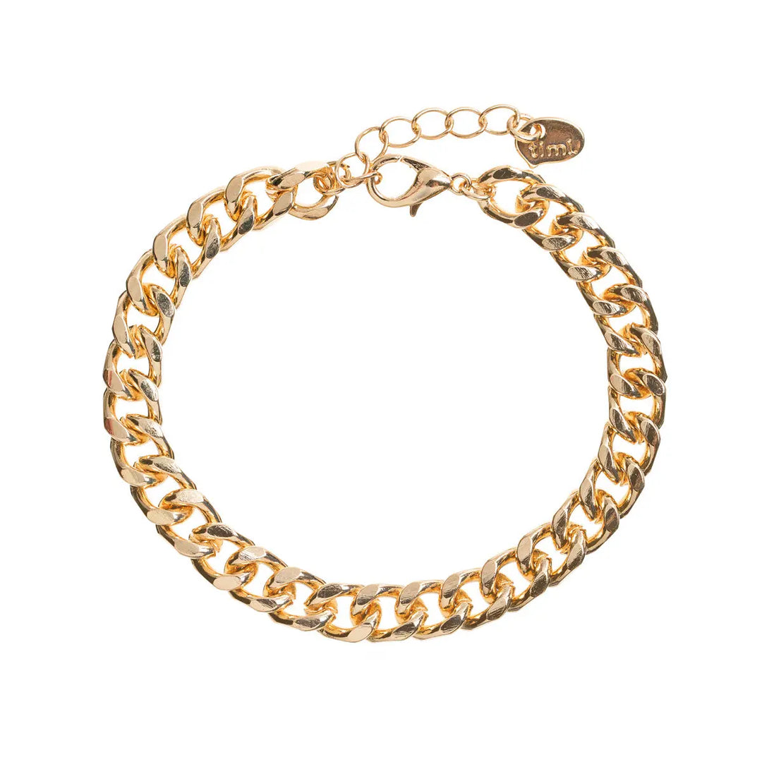 Statement chain bracelet