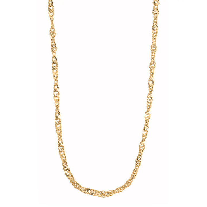 Twisted Chain Necklace Delicate | Stainless Steel