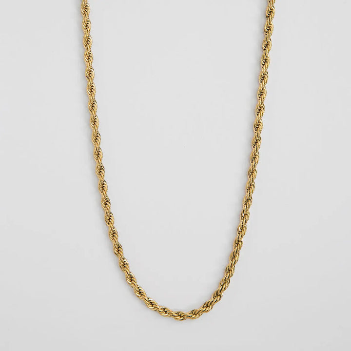 Thick Twisted Chain Necklace | Stainless Steel