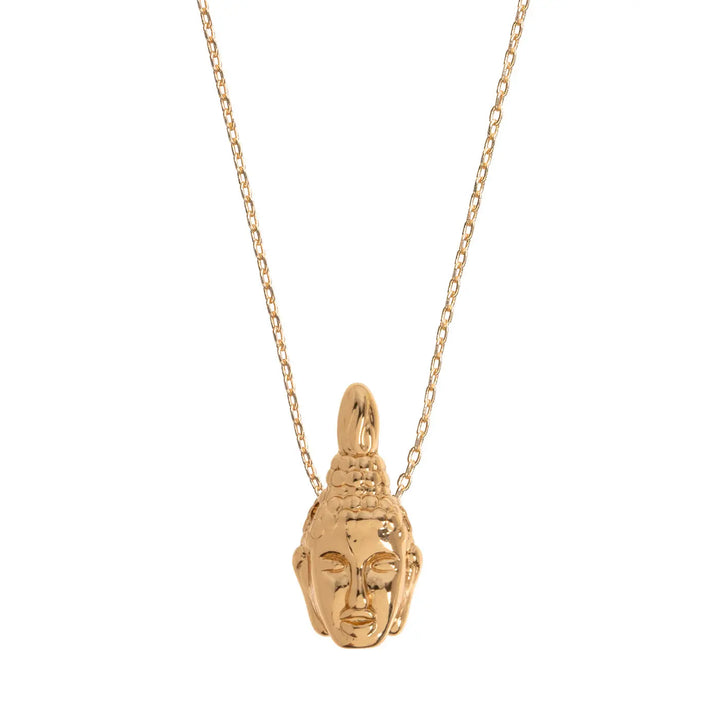 Buddha Necklace - Gold | Adjustable Chain