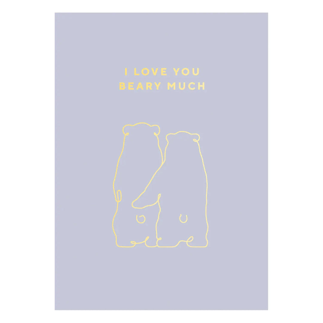 Love you Beary Much Postcard