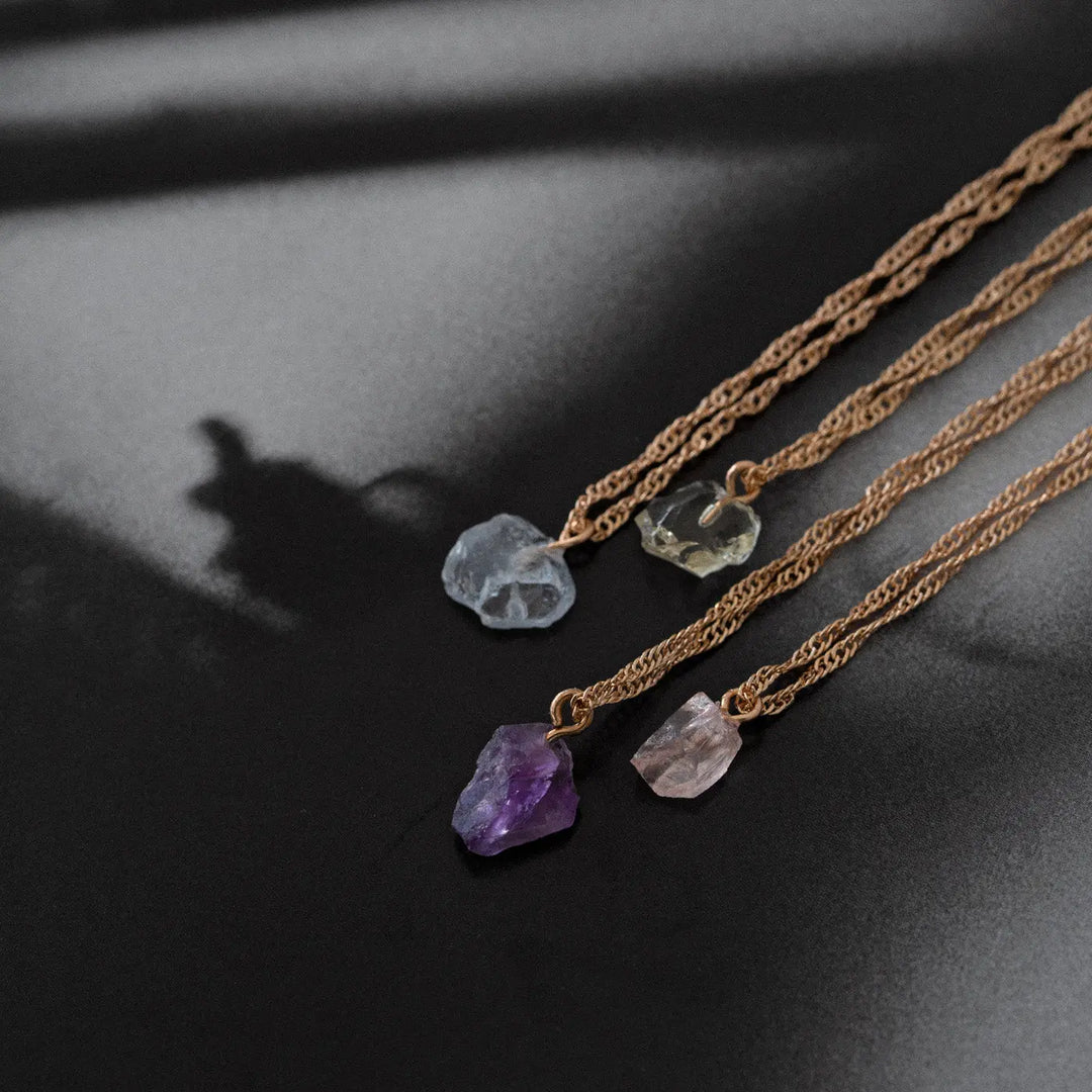 Stay Cool Amethyst Necklace