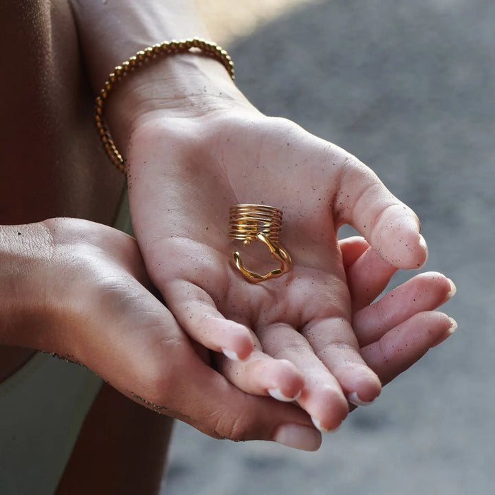 Chloé - Statement Ring Stainless Steel Timi of Sweden